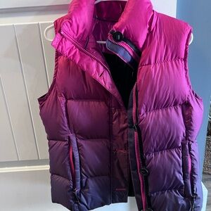 L.L. Bean Pink Puffer Vest